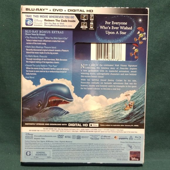 🌎 Disney || Pinocchio: The Walt Disney Signature Collection - Picture 2 of 6